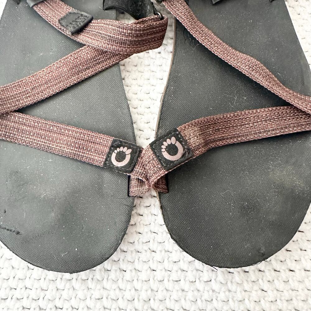 Xero Shoes Men Multi Brown Strappy Z Trail EV Sandals Shoes Size 10 Hook Loop - Picture 4 of 8